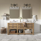Aluminum Alloy Rounded Corner Wall Vanity Mirror