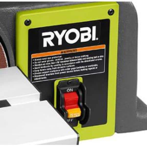 RYOBI 4 in x 36 in Belt and 6 in Disc Sander - BD4601G