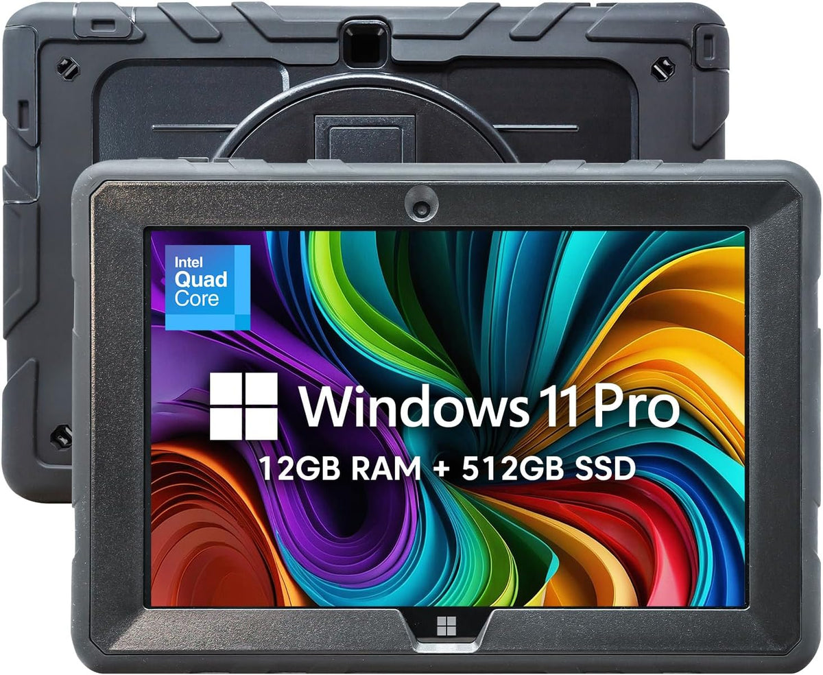 Fusion5 10.1in Windows 11 Full HD Rugged Tablet PC, 8GB RAM, 512GB SSD - FWIN232 PRO N5
