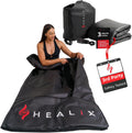 Healix Infrared Sauna Blanket, Zero EMF, 77-176F, Carbon Fiber Heating