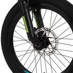 Huffy 20-inch Oxide Boys Mountain Bike, Lime / Blue