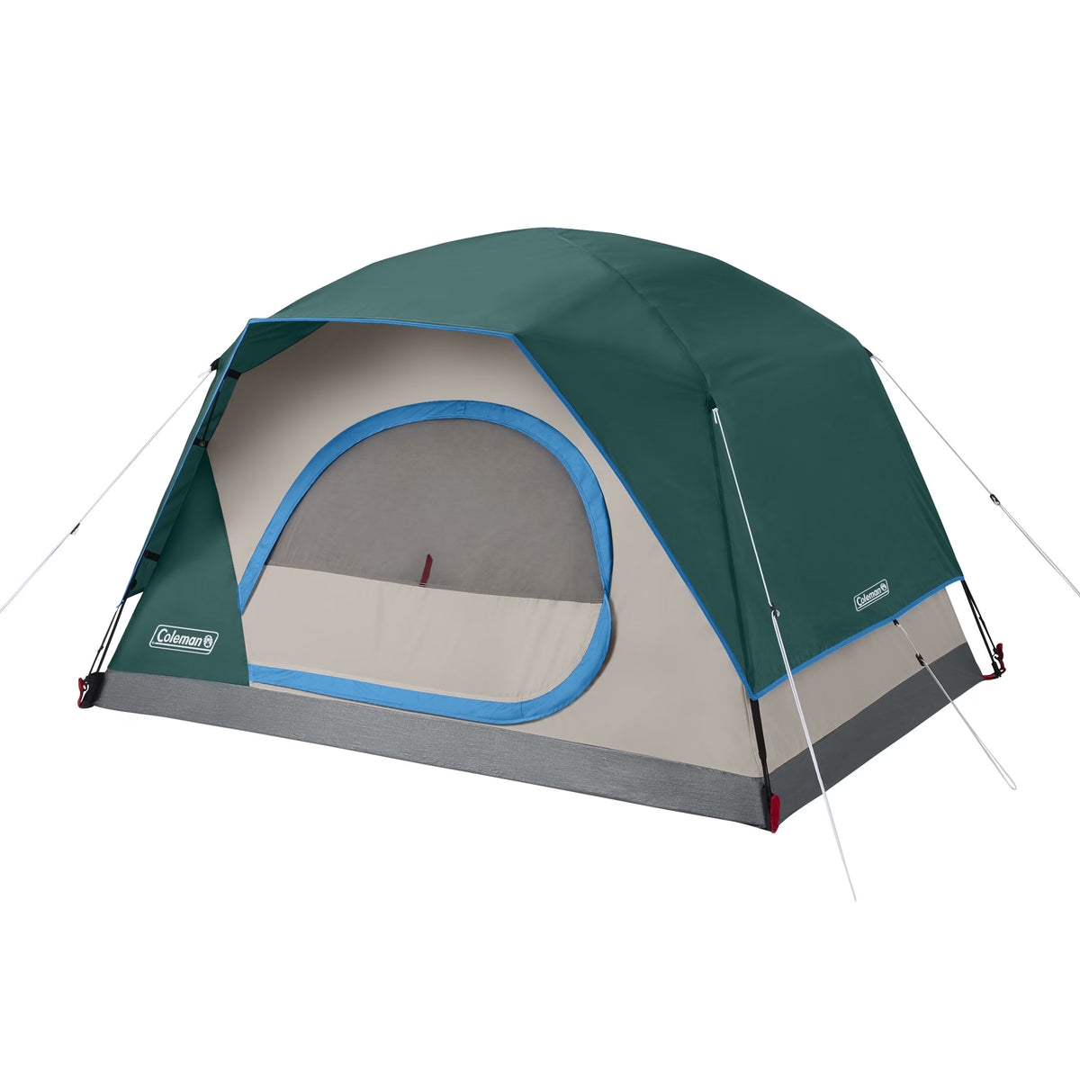 Coleman Skydome Camping Tent, 2 Person, Evergreen