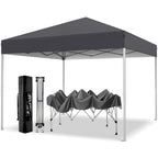GVDV 10x10 ft Easy Pop Up Outdoor Canopy Tent - Blue
