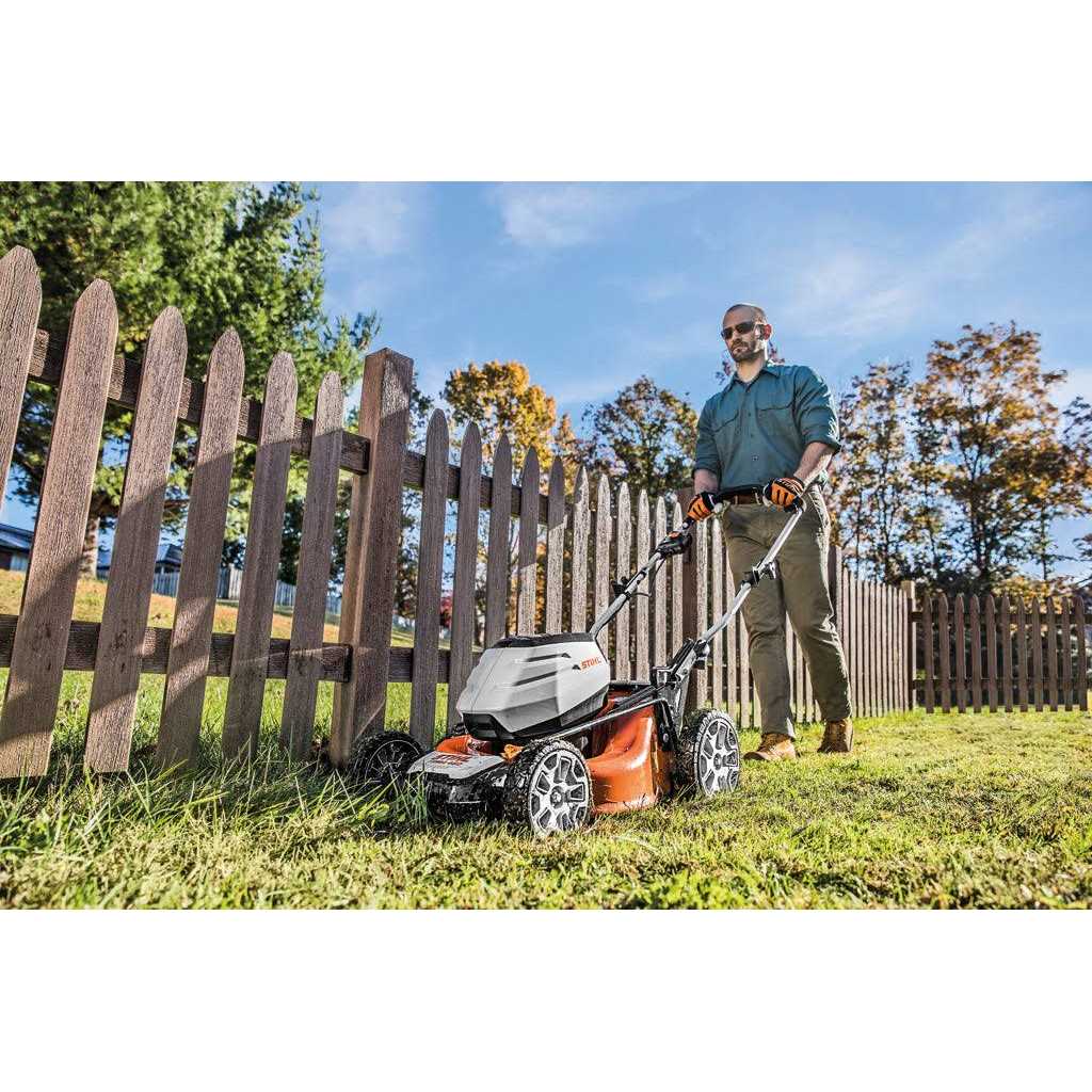 Stihl Lawn Mower, 19 in Deck - RMA 460