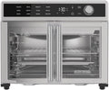 BLACK+DECKER Crisp 'N Bake 12 in 1 Air Fryer Toaster Oven, 12 in Pizza, 6 Slices - French Doors