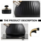 Stainless Steel Whistling Stovetop Teakettle