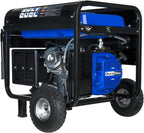 DuroMax 13,000-Watt Dual Fuel Portable Generator, Gasoline/Propane, Electric Start - XP13000EH