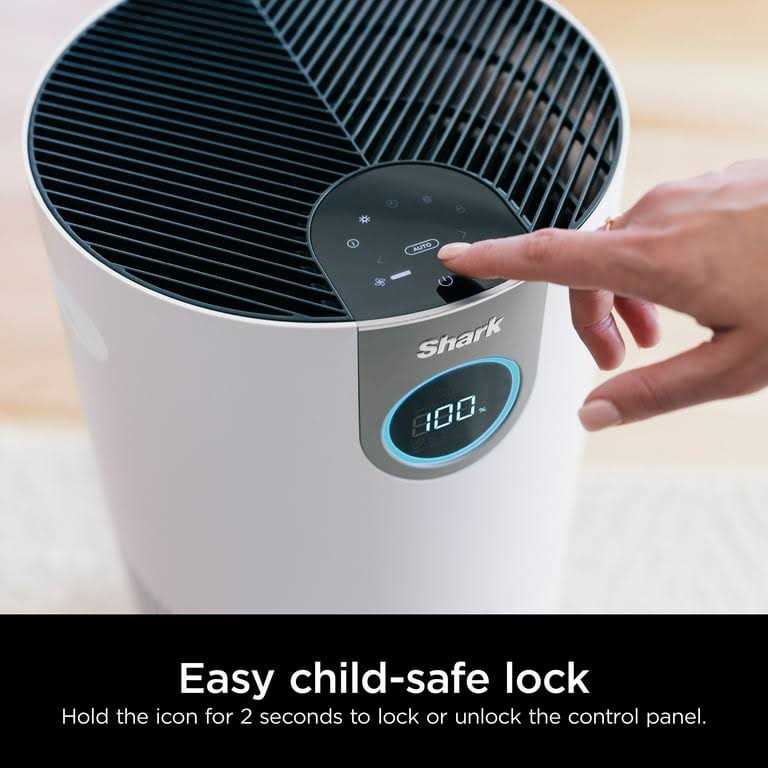 Shark Air Purifier MAX With NanoSeal HEPA, Clean Sense IQ, Odor Lock, 1000 Sq. Ft., 99.98% Particle Capture