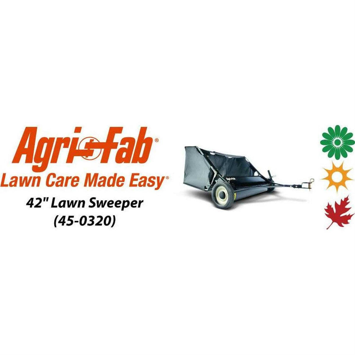 Agri-Fab Tow Lawn Sweeper 42 in - 45-0320