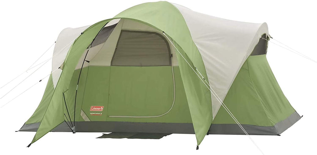 Coleman Montana Camping Tent, 6/8 Person, 12 x 7 ft, 5-foot 8-inch Center Height - Montana