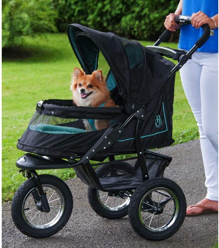 Pet Gear No-Zip Pet Stroller, Skyline, 70 lbs - NV