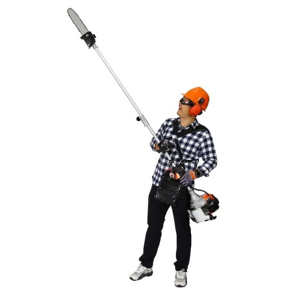 33CC 4-In-1 Gas Garden Tool System With Pole Saw, Hedge Trimmer, Grass Trimmer And Brush Cutter - Orange/Black