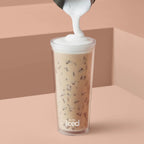 Mr. Coffee Single-Serve Latte Lux Coffee Maker With Milk Frother, 4-in-1, 22 oz Reusable Tumbler