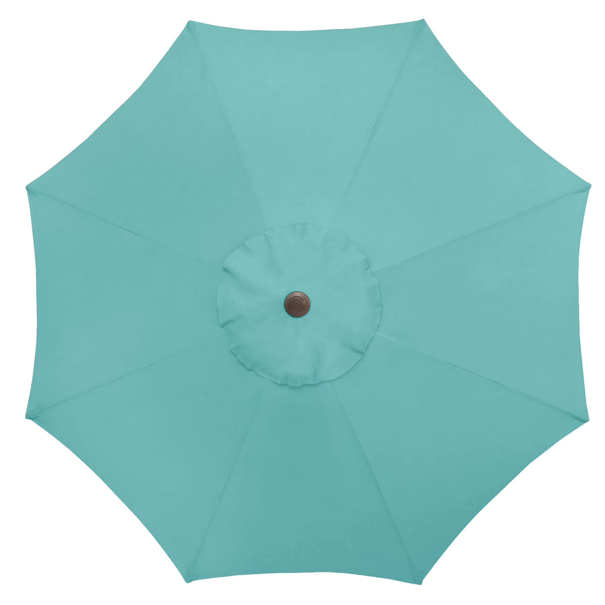 BrylaneHome 9 Ft Tilt-And-Crank Patio Umbrella With 8 Steel Ribs