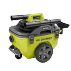 RYOBI ONE+ 18V Cordless 6 Gal. Wet/Dry Vacuum With Hose
