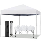 GVDV 10x10 ft Easy Pop Up Outdoor Canopy Tent - Blue