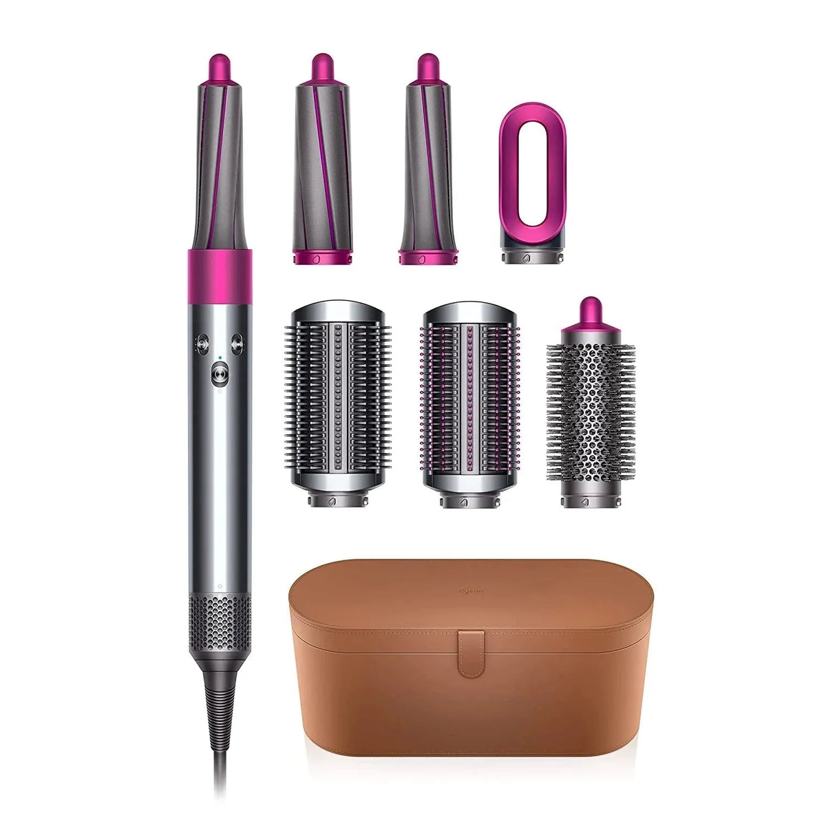Dyson Airwrap Complete Hair Styler - Nickel/Fuchsia