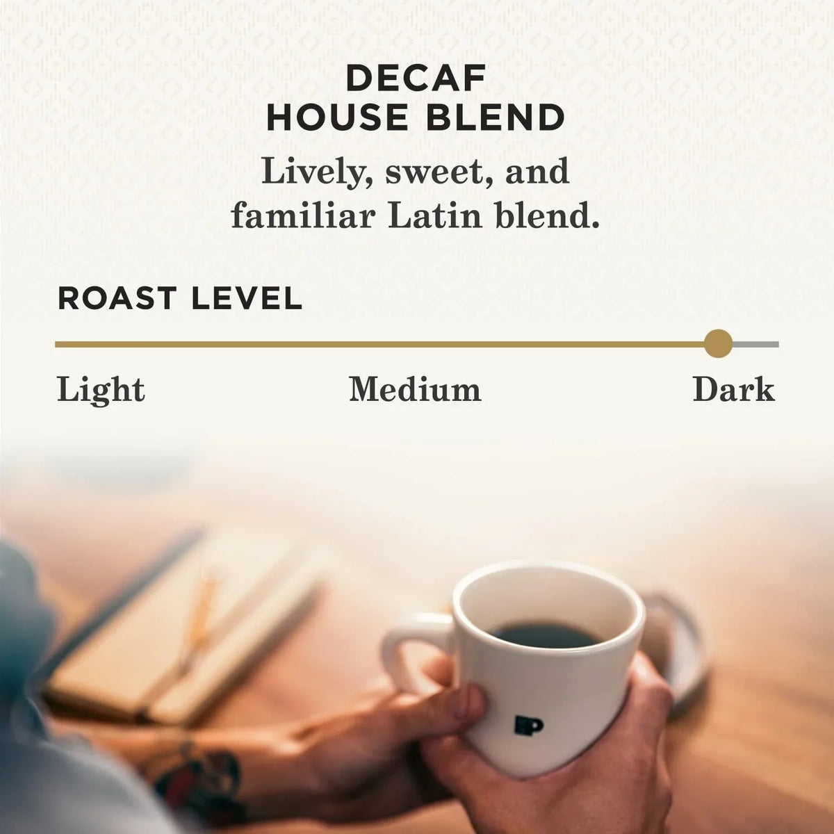 Peet's Coffee Decaf House Blend Dark Roast K-Cup Pods 88 Count