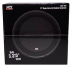 MTX Dual 12 in Subwoofers With Sub Box Enclosure Fits 2022-2023 Toyota Tundra Crew Max