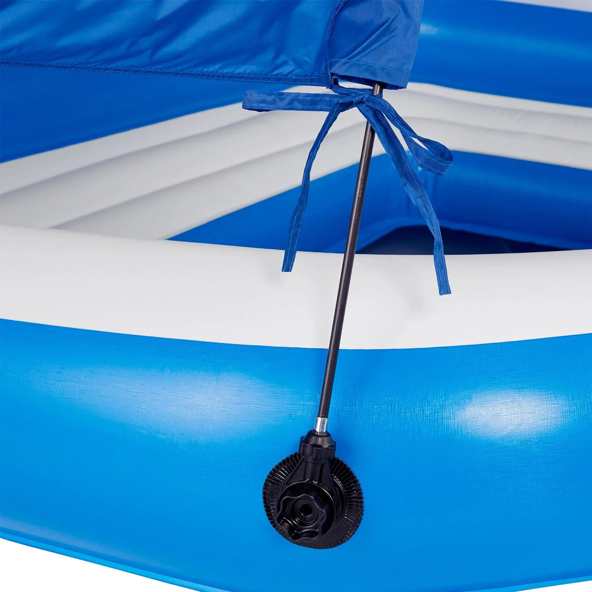 Bestway CoolerZ Tropical Breeze 6-Person Island Raft And Rapid Rider X4 4-Person River Lounger - 153 x 108 inches