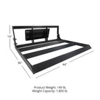 Titan Land Plane Level Attachment, 36 in x 44 in, 1,800 lbs Capacity - 23165