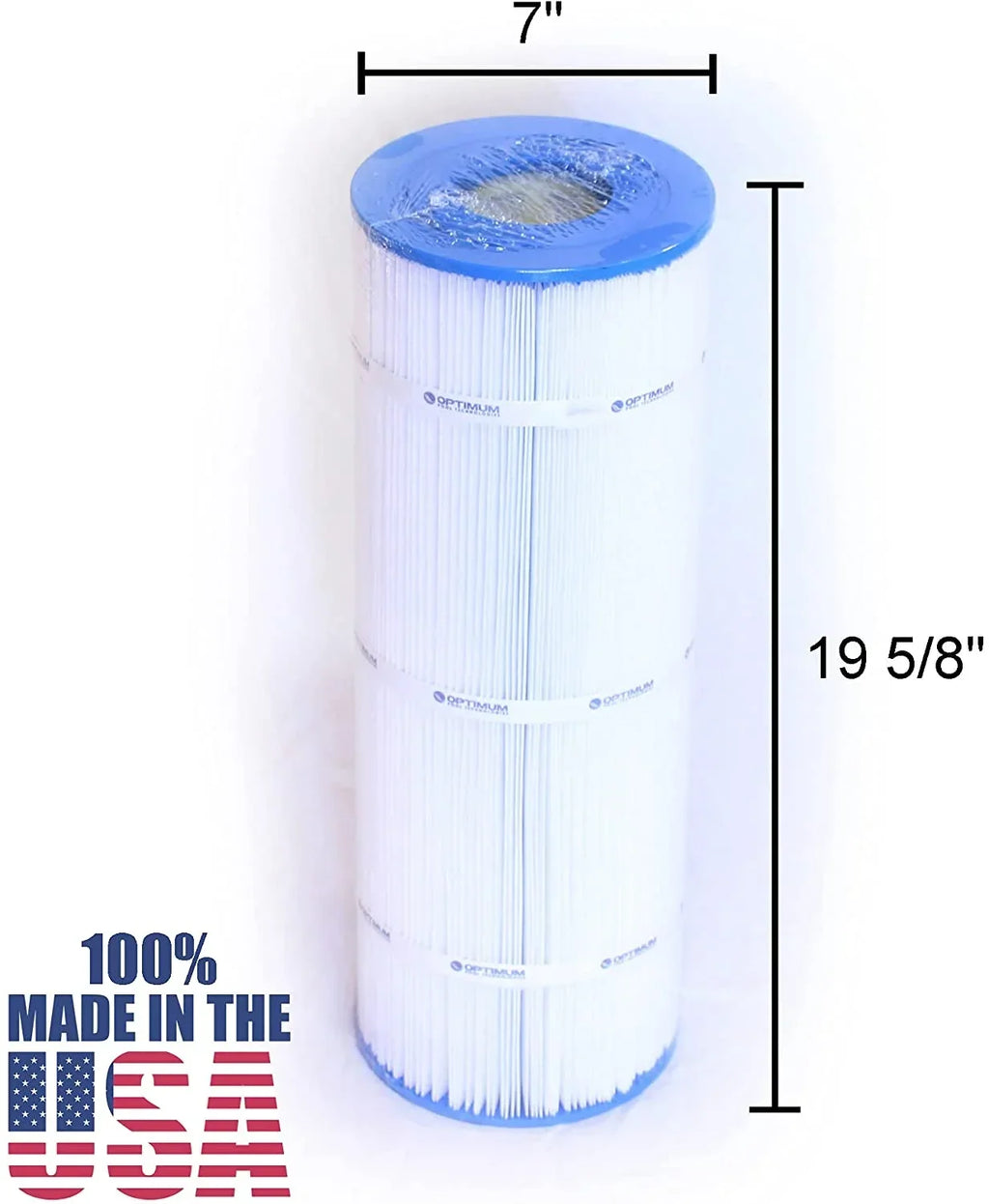 Optimum Pool Technologies Inc Pool Filter Cartridge Replacement 4 Pack, 325 SQ.FT. - Swim Clear C3020 C-3025 C3030 Super Star Clear C3000 C3000S