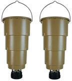 Moultrie Hanging Deer Feeders 5 Gallon, 2-Pack - Adjustable Timer