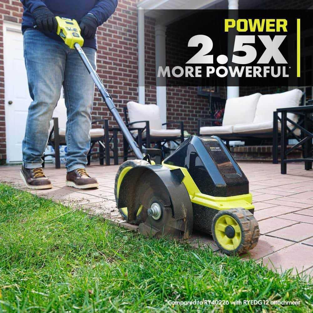 RYOBI 40V HP Brushless 9 in Cordless Edger