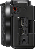 Sony Mirrorless Vlog Camera Body Only Black - Alpha ZV-E10