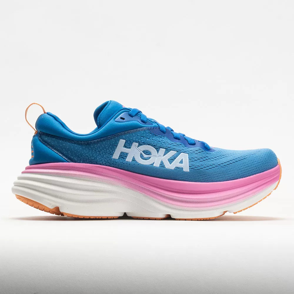 Bondi 8 Women's Running Shoes - Coastal Sky/All Aboard