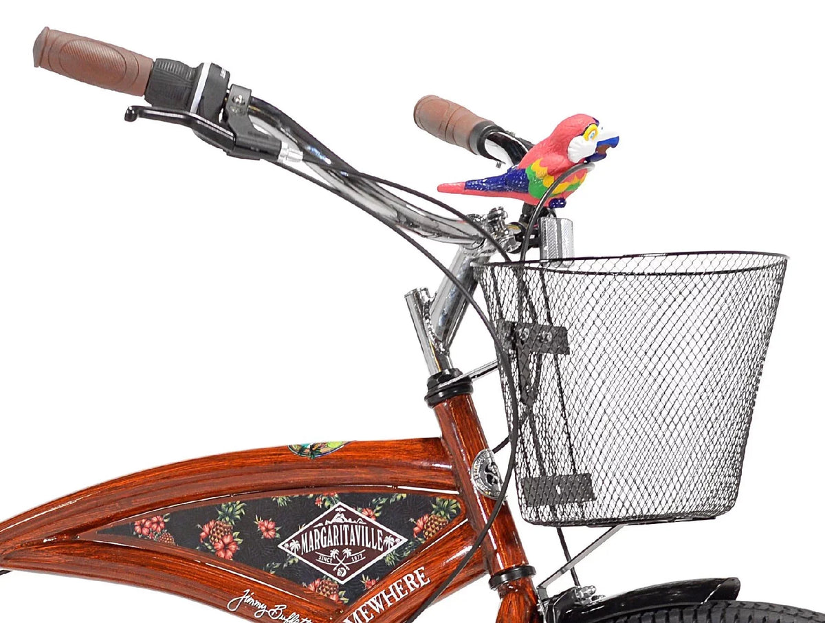 Kent 26in Margaritaville Men's Cruiser Bike, Wood Grain Color