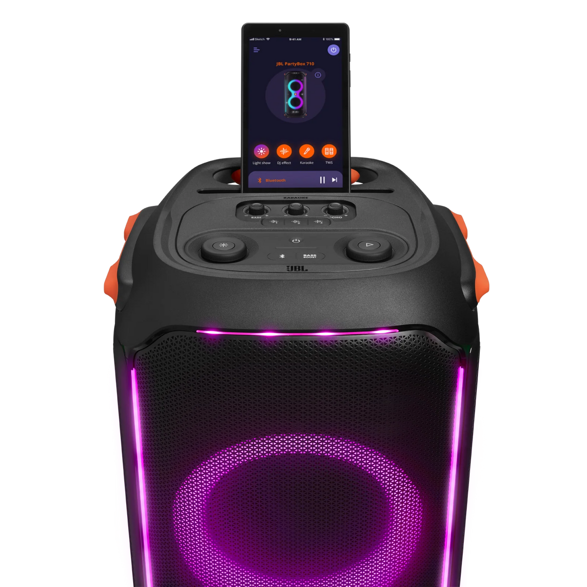 JBL Partybox 710 Party Speaker, 800W, IPX4 - JBLPARTYBOX710AM