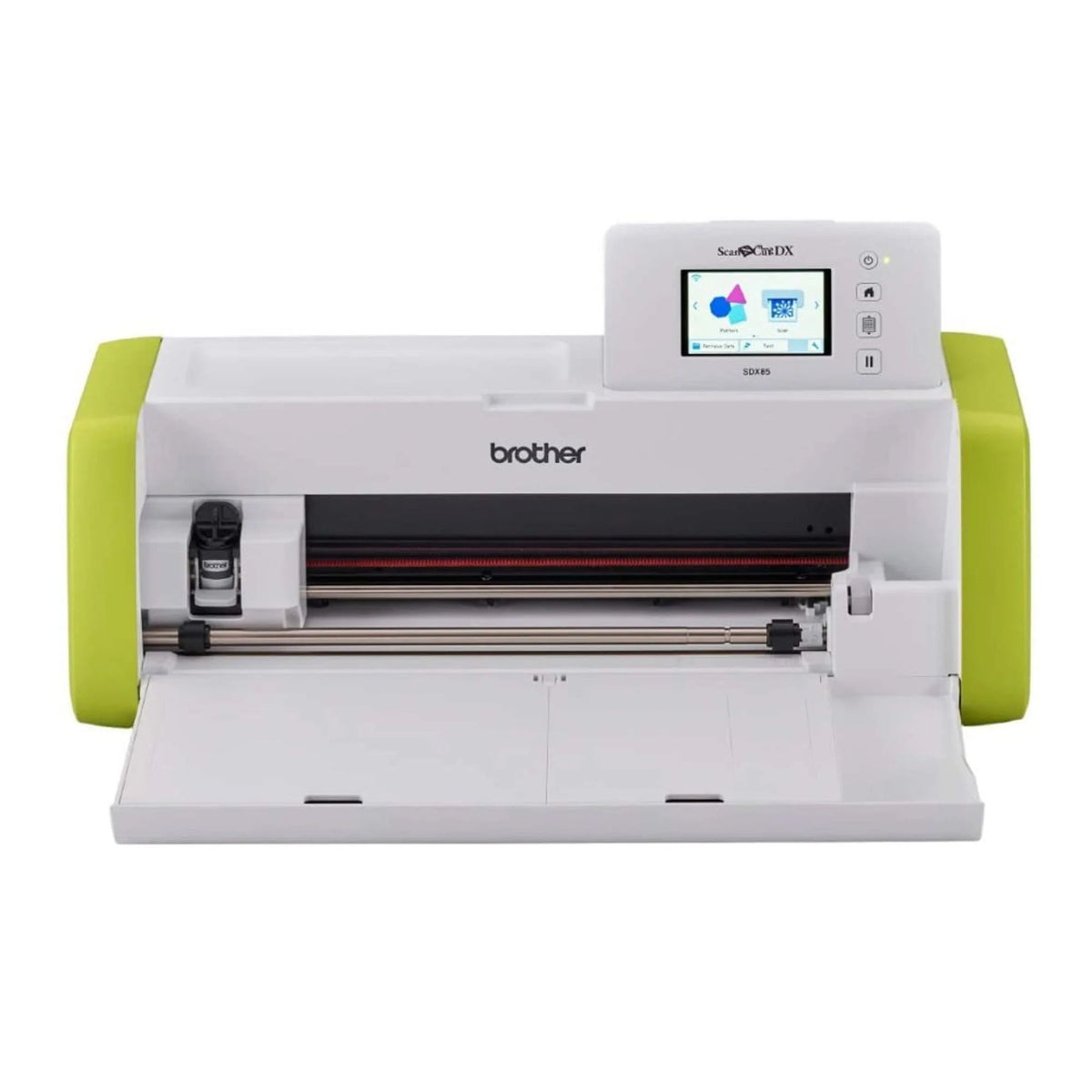 Brother ScanNCut DX Electronic Cutting Machine With Built-In Scanner, Lime Green - SDX85