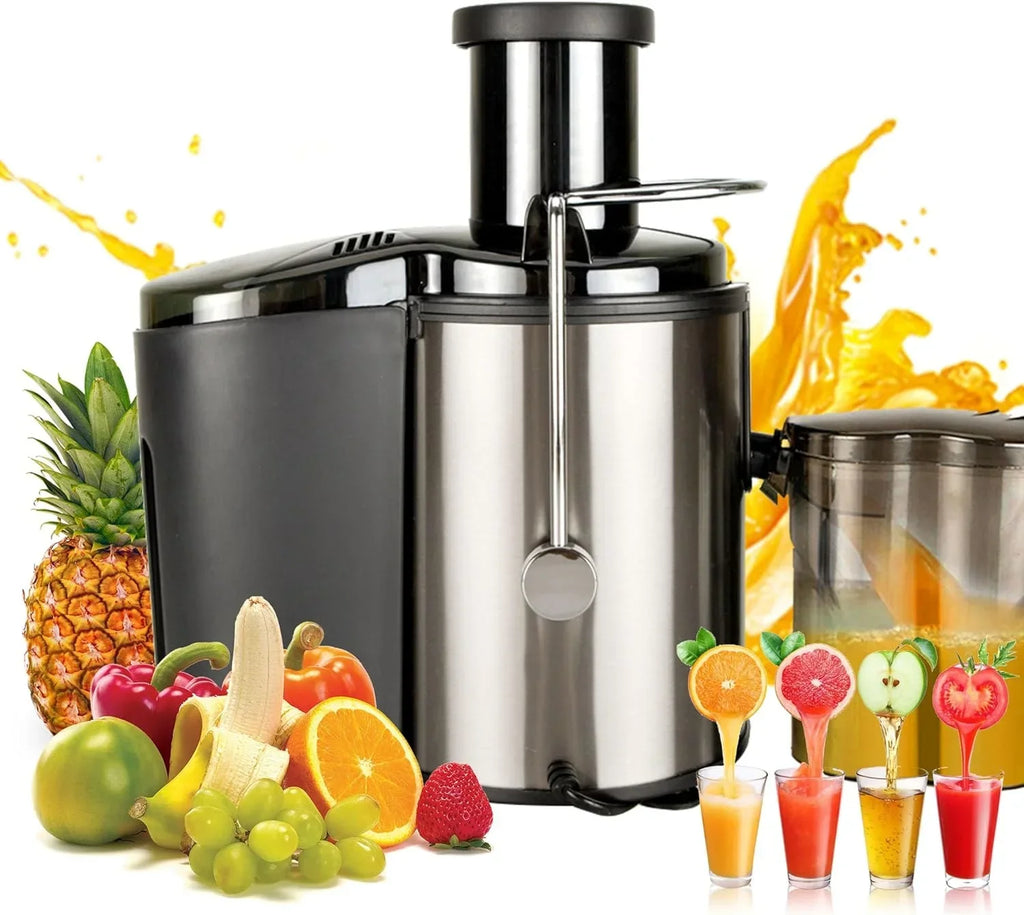 Multi-Function Electric Juicer, 800W, 3 Speeds, 800ml, Black