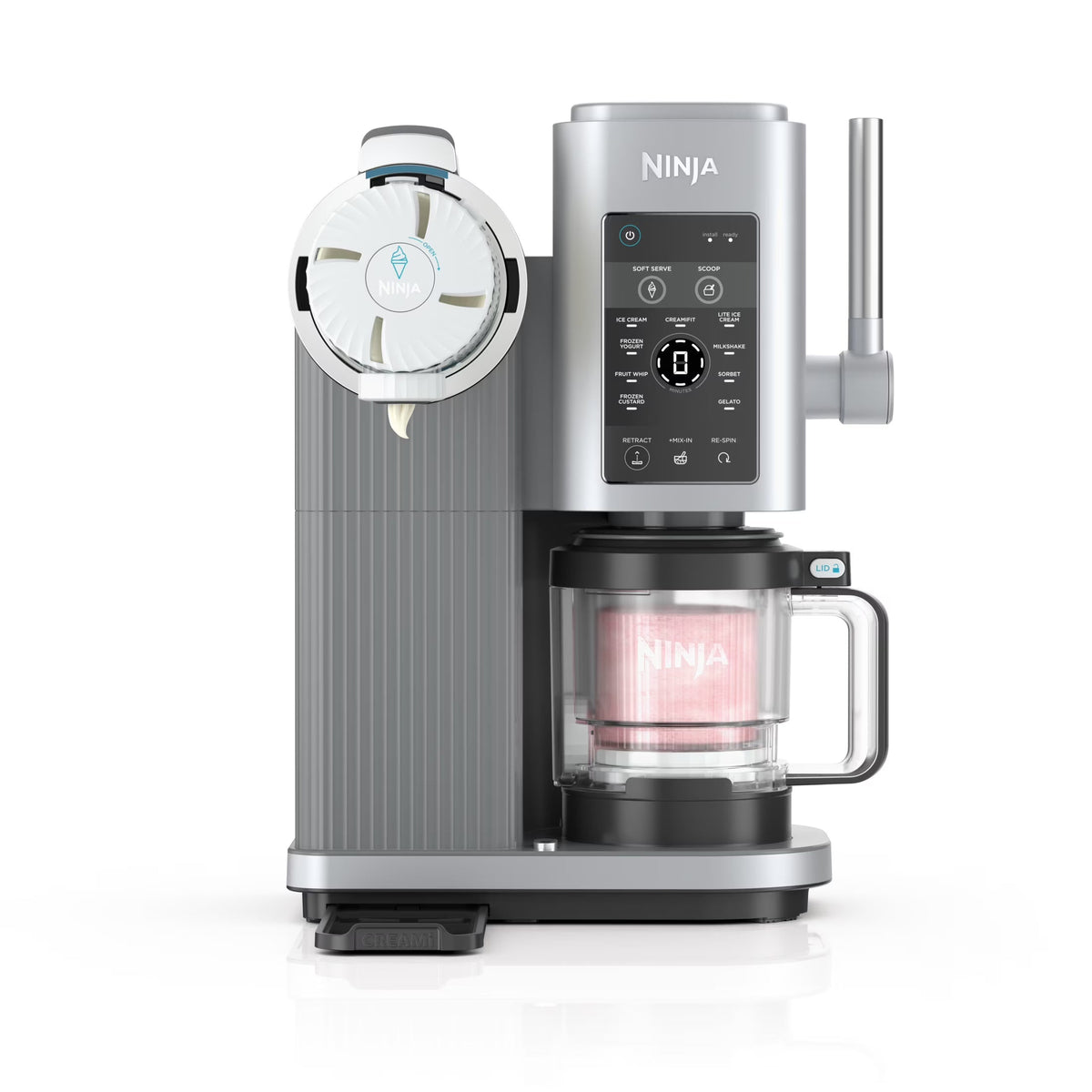 Ninja Swirl By CREAMi Soft Serve And Ice Cream Maker, 13 One-Touch Programs - NC701