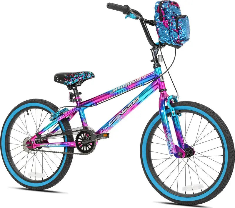 Genesis 20 Illusion Girls Bike - Blue And Purple