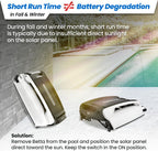 Betta Solar Powered Robotic Pool Surface Skimmer Cleaner - Betta-SE