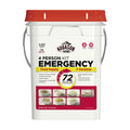 Augason Farms Emergency Food Storage Kit, 72-Hour 4-Person, 4-Gallon, 176 Servings