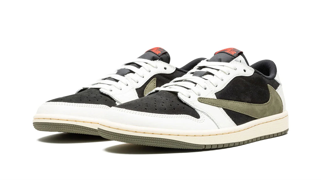 AIR JORDAN 1 Low OG Women's Sneakers - Travis Scott Olive