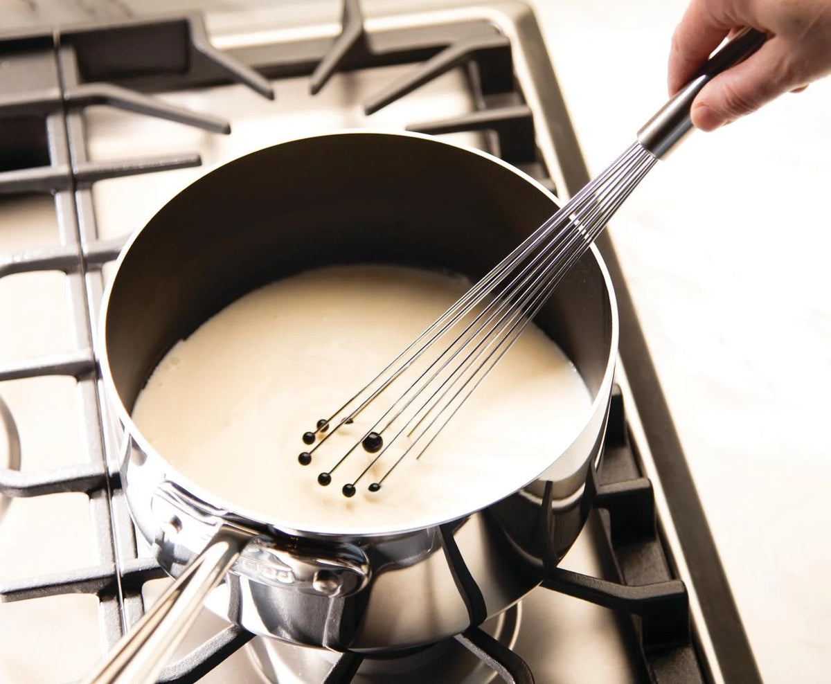 All-Clad D3 Stainless 3-Ply Bonded 3 Quart Saucepan With Lid