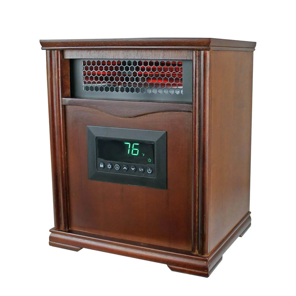 Lifesmart Electric Infrared Quartz Indoor Space Heater, 1500W, 2 Pack