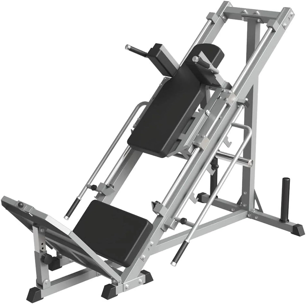 2-In-1 Leg Press And Hack Squat Machine With Linear Bearing - 45-Degree