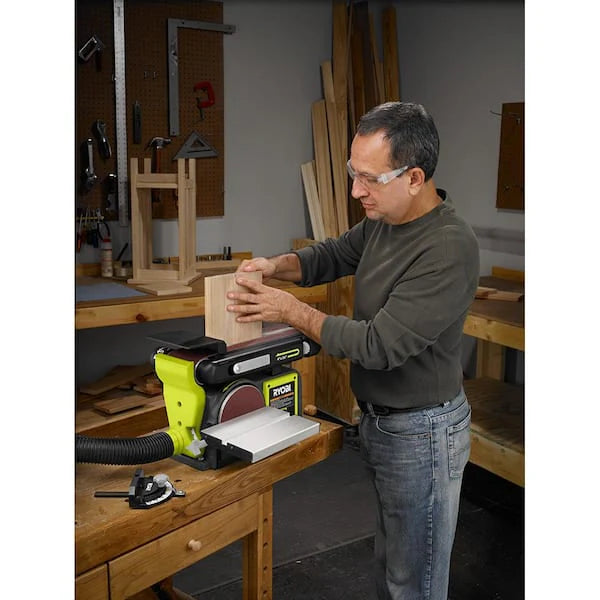 RYOBI 4 in x 36 in Belt and 6 in Disc Sander - BD4601G
