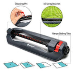 Eden Lawn & Garden Essential Oscillating Sprinkler - 16 Nozzles