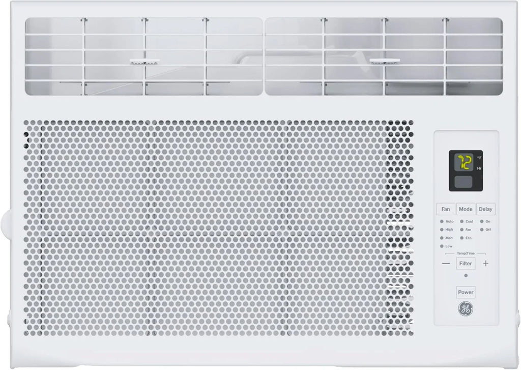 GE Window Air Conditioner, 5,000 BTU, White, 150 sq ft - Mechanical Controls