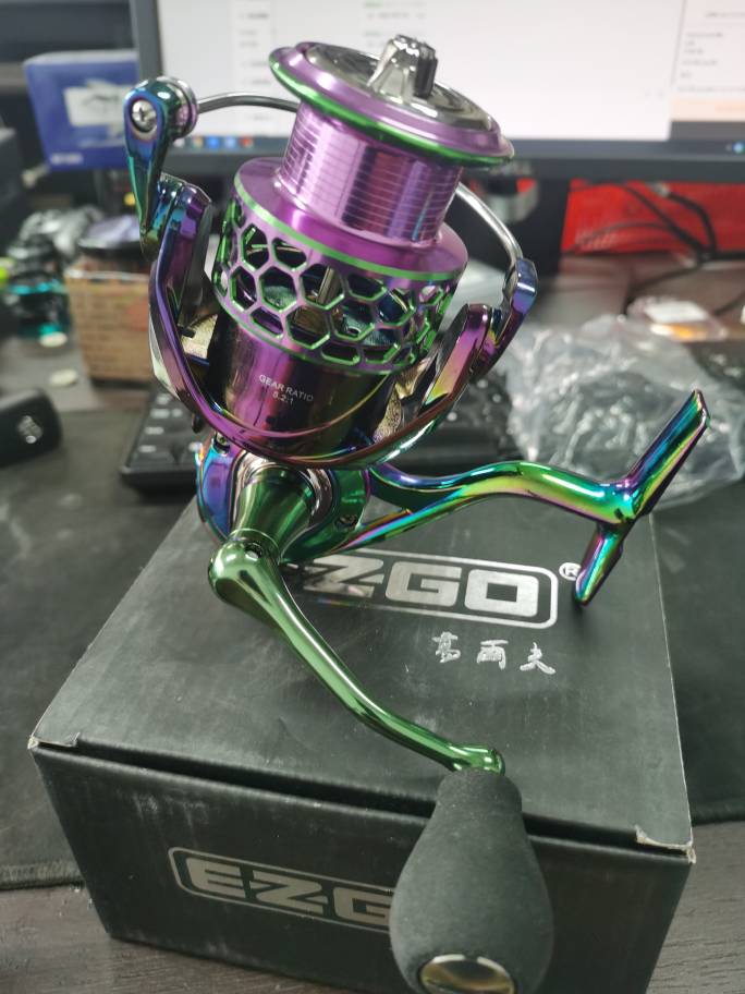 All-Metal Spinning Fishing Reel With Stainless Steel Bearings - SG1000/SG2000/SG3000/SG4000