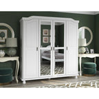 Solid Wood Wardrobe Shelves, Set Of 4, 16.75in W x 18.25in D x 0.75in H - Kyle Collection