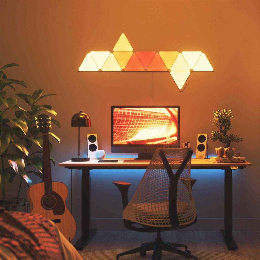 Nanoleaf Shapes Triangles Smart Light Panels - Smarter Kit