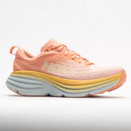 Women's Running Shoes - Bondi 8, Shell Coral/Peach Parfait