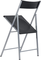 Homylin Commercial Folding Chairs, Pack Of 6, Black, 16.5in D x 18.7in W x 30.5in H